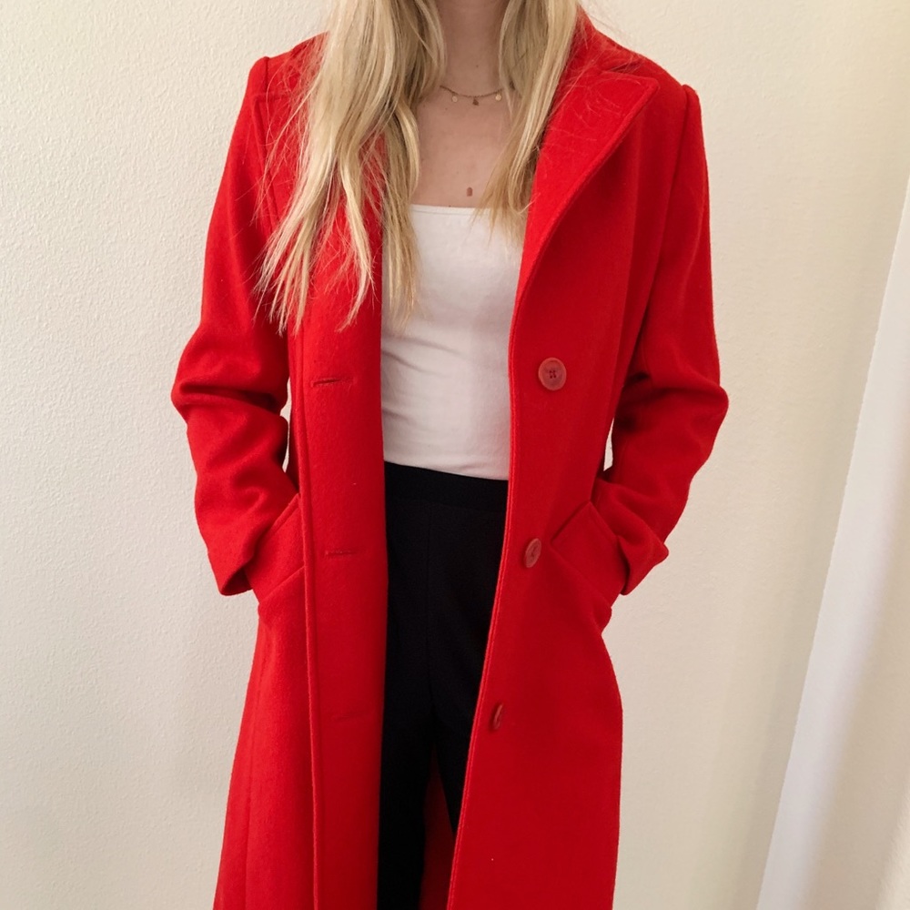 Leslie Fay 100% Wool Petite Coat